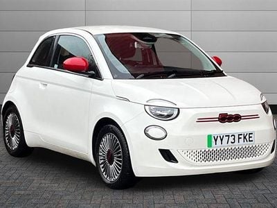 Used Fiat 500e Red 86 kW (118 HP) 2023 Ice white Hatchback