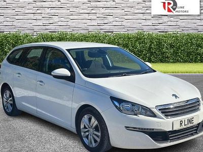 White Used 2015 Peugeot 308 SW Active Estate | £4,395 (Fair price)