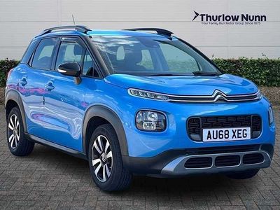 Begagnad Citroën C3 Aircross Feel 110 HK (80 kW) 2018 Blå SUV
