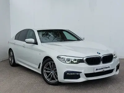 Used BMW 520 M Sport 184 HP (135 kW) 2018 White Sedan
