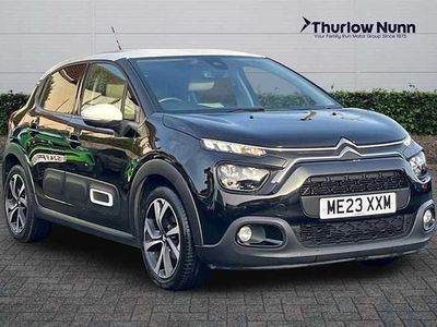Black Used 2023 Citroën C3 PureTech Hatchback | £10,299 (Good price)