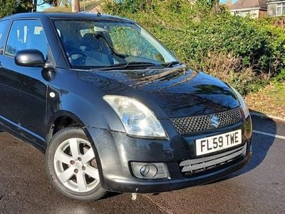 Black Used 2009 Suzuki Swift GLX Hatchback | £1,695 (Fair price)