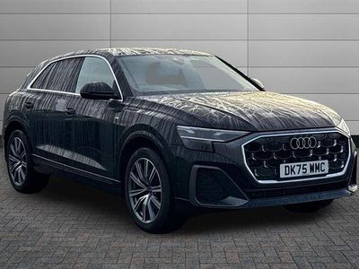 Mythos black Used 2025 Audi Q8 S-Line SUV | £57,495 (Expensive)