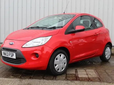Used Ford Ka 69 HP (50 kW) 2013 Red Hatchback