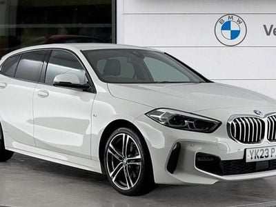 Used BMW 118 M Sport 136 HP (100 kW) 2023 White Hatchback