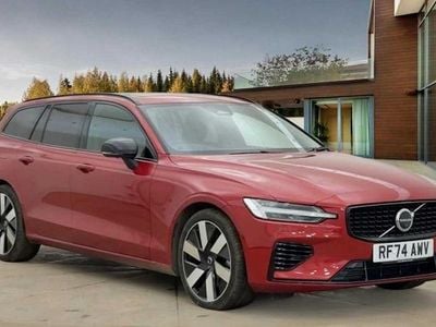 Fusion red Used 2025 Volvo V60 Ultra Estate | £35,990 (Good price)