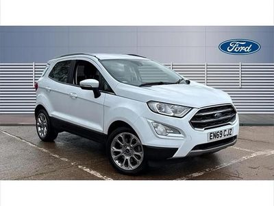 White Used 2020 Ford Ecosport Titanium SUV | £9,197 (Fair price)