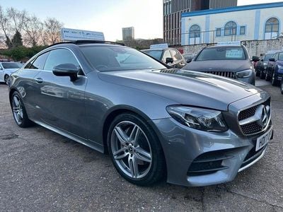 Used Mercedes E220 AMG line 2017 Grey Coupe