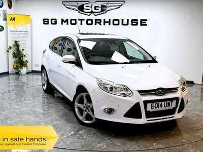 White Used 2014 Ford Focus Titanium X Hatchback | £5,985 (Fair price)