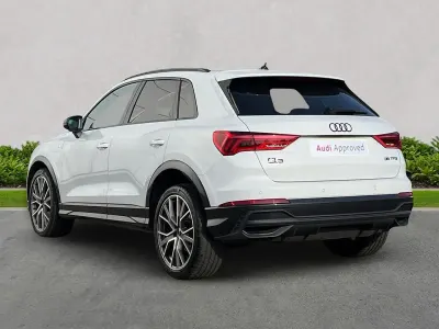 Used Audi Q3 Black Edition 150 HP (110 kW) 2025 White SUV
