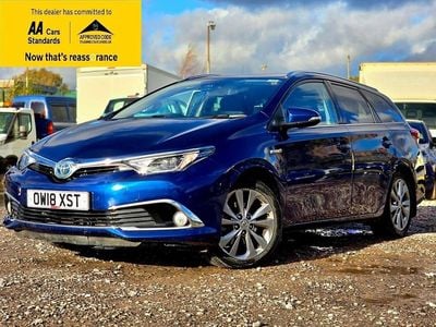 Blue Used 2018 Toyota Auris Hybrid Estate | £11,844 (Fair price)