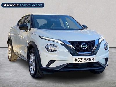 White Used 2021 Nissan Juke N-Connecta SUV | £12,899 (Fair price)