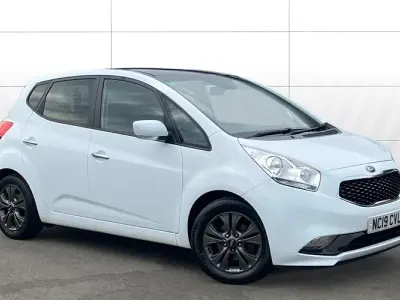 Used Kia Venga 125 HP (91 kW) 2019 White Hatchback