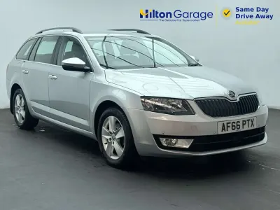 Used Skoda Octavia SE Technology 110 HP (80 kW) 2016 Silver Estate