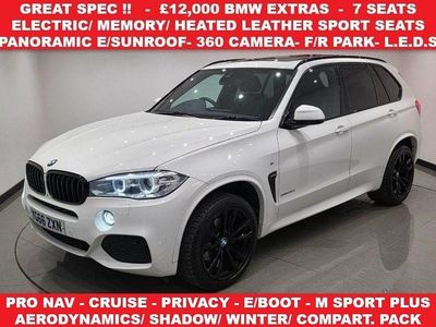 White Used 2016 BMW X5 M Sport SUV | £19,990 (A bit pricey)