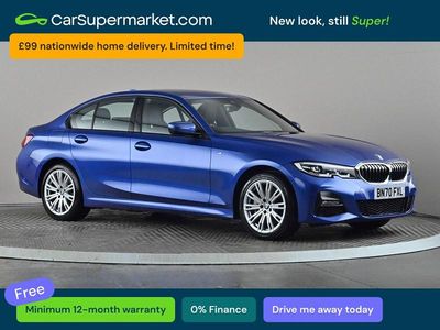 Used BMW 330e M Sport 2020 Blue Sedan