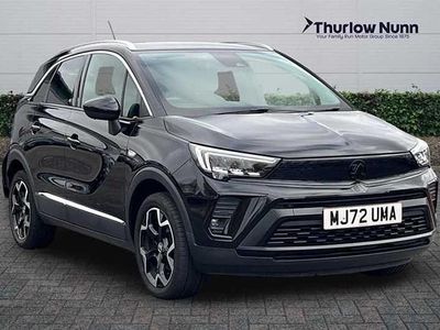 Black Used 2022 Vauxhall Crossland Ultimate SUV | £13,124 (Fair price)