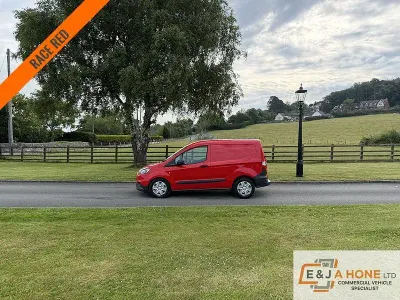 Used Ford Transit 75 HP (55 kW) 2020 Red Van