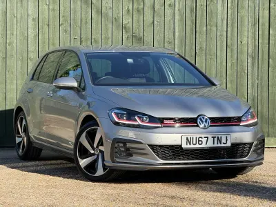 Used VW Golf VII GTI 245 HP (180 kW) 2017 Silver Hatchback