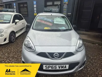 Używany Nissan Micra Visia 2015 Srebrny Hatchback