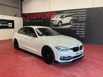 Used BMW 318 Sport Line 2017 White Sedan