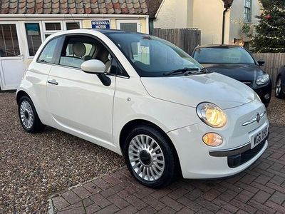 White Used 2011 Fiat 500 Lounge Hatchback | £6,980 (Expensive)