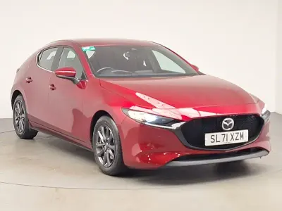 Used Mazda 3 122 HP (89 kW) 2021 Red Hatchback