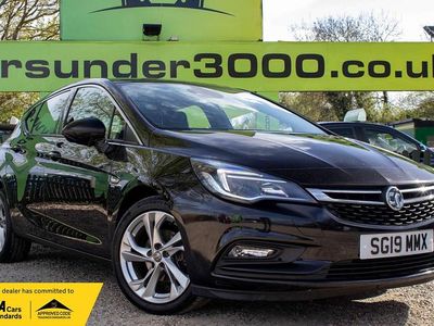 Used Vauxhall Astra SRi 150 HP (110 kW) 2019 Black Hatchback