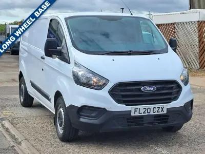 Used Ford Transit Custom 130 HP (95 kW) 2020 White Van