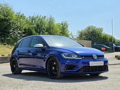 Używany VW Golf VII R 310 KM (228 kW) 2018 Niebieski Hatchback