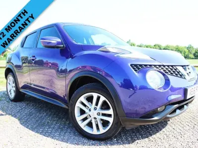 Used Nissan Juke N-Connecta 110 HP (80 kW) 2016 Blue SUV
