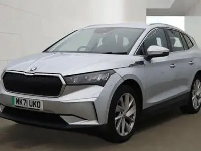 Used Skoda Enyaq iV ecoSuite 131 kW (179 HP) 2021 Silver SUV
