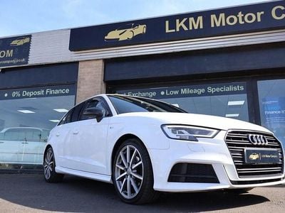 Used Audi A3 Sportback Black Edition 150 HP (110 kW) 2018 White Hatchback