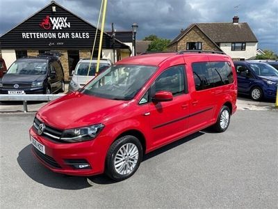 used VW Caddy Maxi C20 Life TDI 2016 Manual Wheelchair Disabled WAV Only 12K Miles MPV