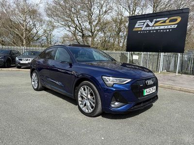 Used Audi e-tron Comfort 300 kW (408 HP) 2021 Blue SUV