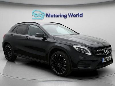 Used Mercedes GLA180 AMG line 122 HP (89 kW) 2019 Black SUV
