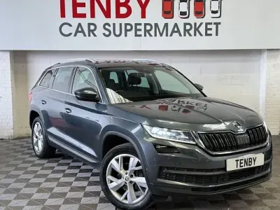 Used Skoda Kodiaq 150 HP (110 kW) 2017 Grey SUV