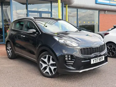 Used Kia Sportage GT-Line 136 HP (100 kW) 2017 Black SUV