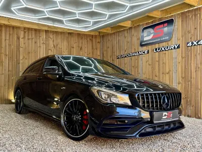 Used Mercedes CLA45 AMG AMG 381 HP (280 kW) 2018 Black Coupe
