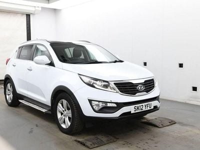 Begagnad Kia Sportage 115 HK (84 kW) 2012 Vit SUV