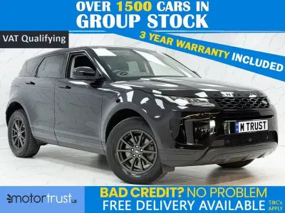 Used Land Rover Range Rover evoque S 163 HP (119 kW) 2022 Black SUV