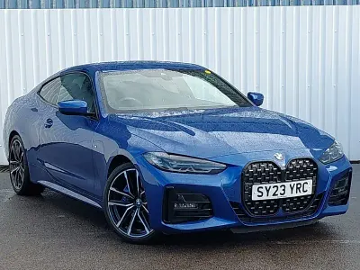 Usado BMW 420 M Sport 184 CV (135 kW) 2023 Azul Coupe