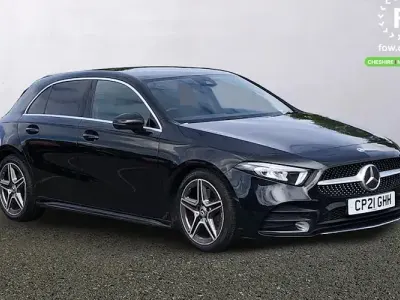 Usado Mercedes A220 AMG line 190 HP (139 kW) 2020 Preto Citadino