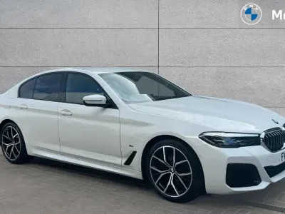 Used BMW 520 M Sport 190 HP (139 kW) 2022 Alpine white Sedan