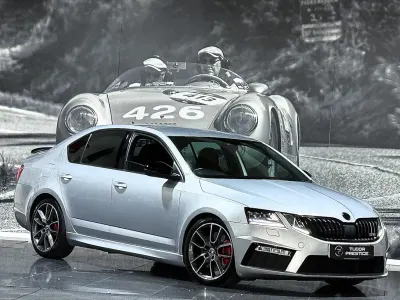 Gebraucht Skoda Octavia vRS 245 PS (180 kW) 2018 Silber Kleinwagen