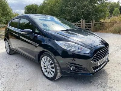 Used Ford Fiesta Titanium X 103 HP (75 kW) 2013 Black Hatchback
