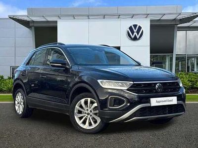 Black Used 2023 VW T-Roc Life SUV | £17,843 (Fair price)