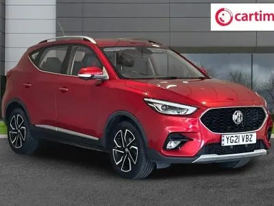 Used MG ZS Exclusive 106 HP (77 kW) 2021 Red SUV