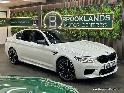Used BMW M5 Comfort Edition 2019 White Sedan
