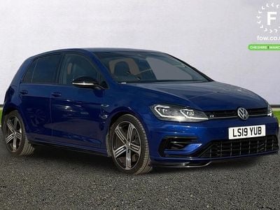 Used VW Golf VII R 300 HP (220 kW) 2019 Blue Hatchback